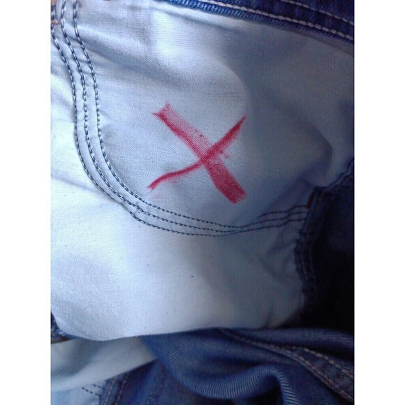 Wrangler Hero Jeans Men's Size 36x32 Blue Denim Stretch Fit Vintage - Picture 10 of 10